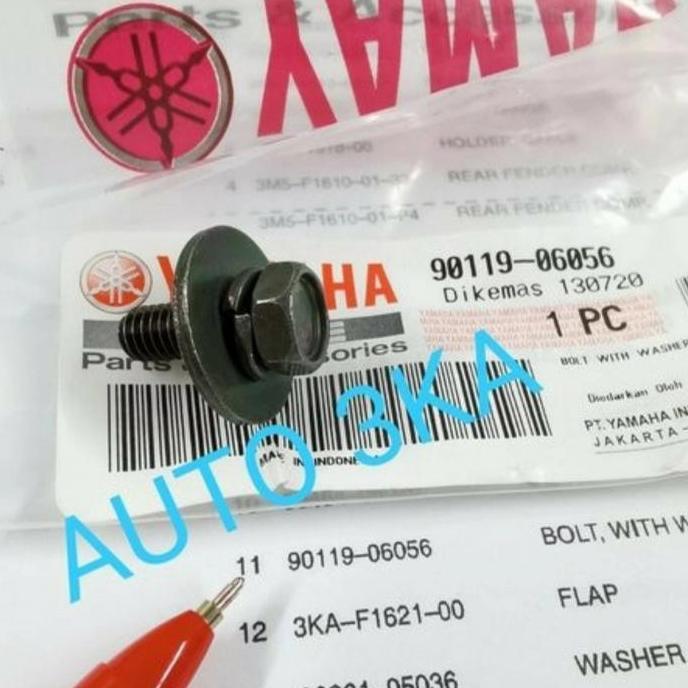 BAUT TUTUP RANTAI VEGA R LAMA SPAKBOR KOLONG RXKING 90119-06056 ASLI