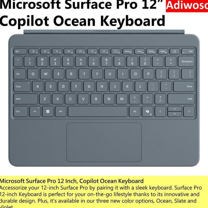 BEBAS ONGKIR - Microsoft Surface Pro 12 Inch Keyboard