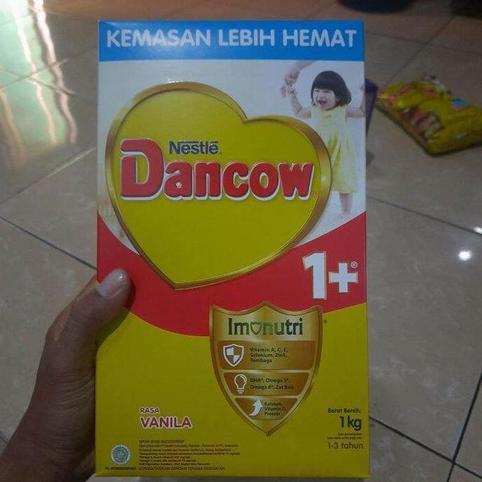 Akachan- Susu Dancow 1+ Vanila 1000G / 1Kg