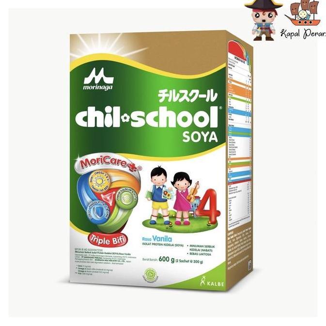 Akachan- Morinaga Chilschool Soya 600 Gram Vanila
