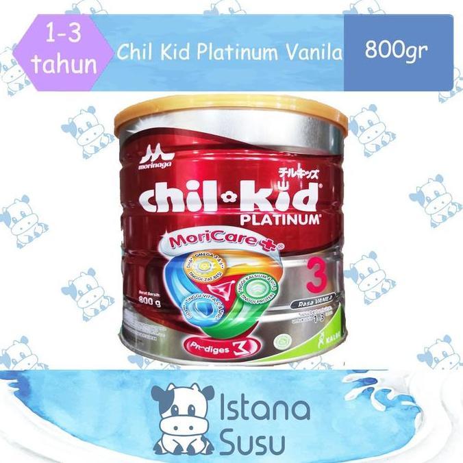 Akachan- Morinaga Chil Kid Platinum Vanila 800Gr