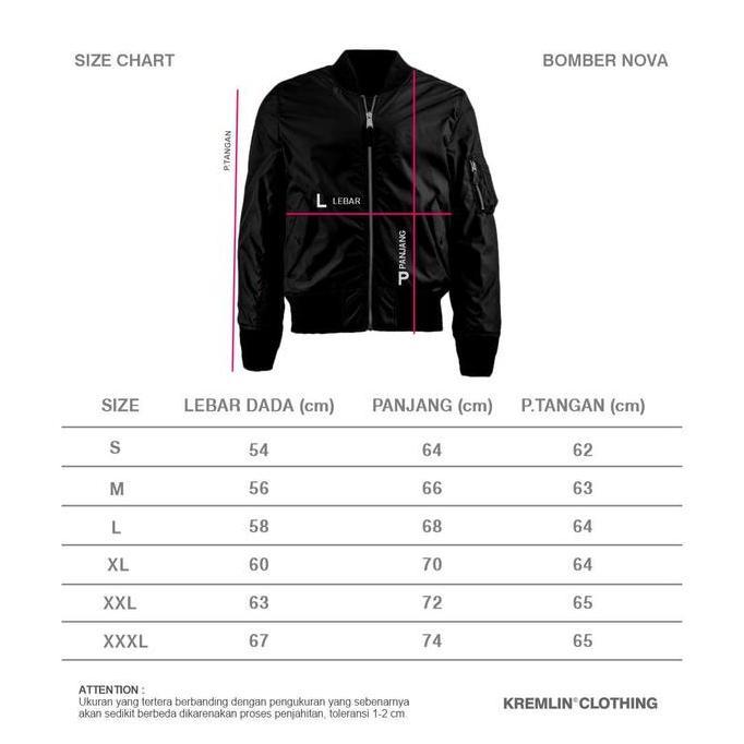KREMLIN Bomber Jacket Space Putih - NOVA