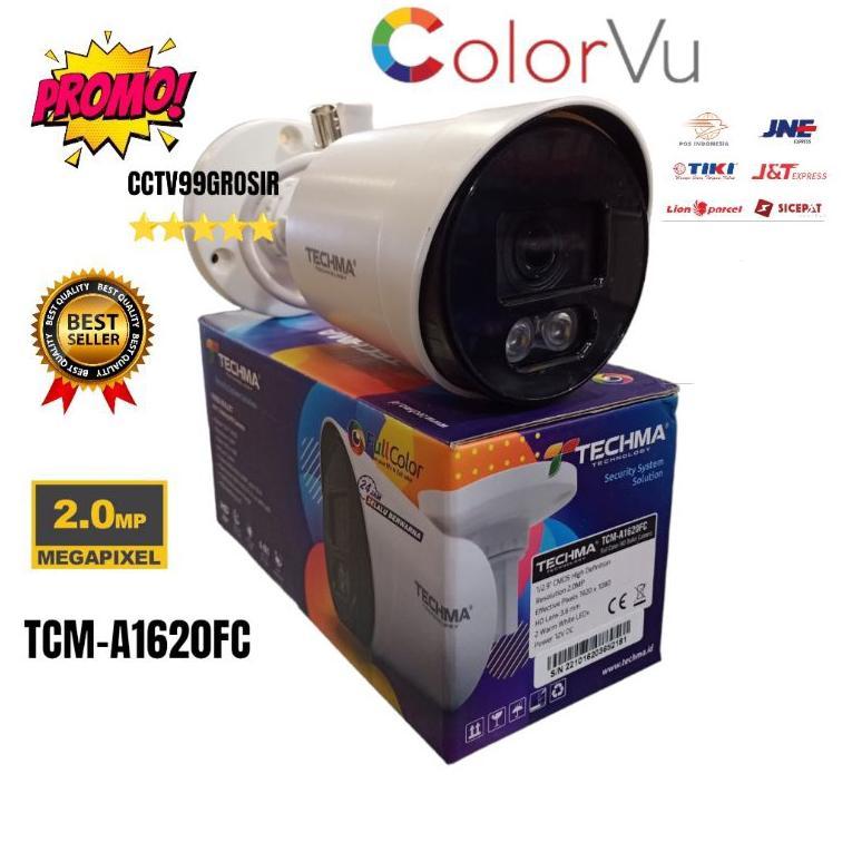 CamKeamanan- Camera cctv techma 2mp colorVu Outdoor Full Hd 1080P