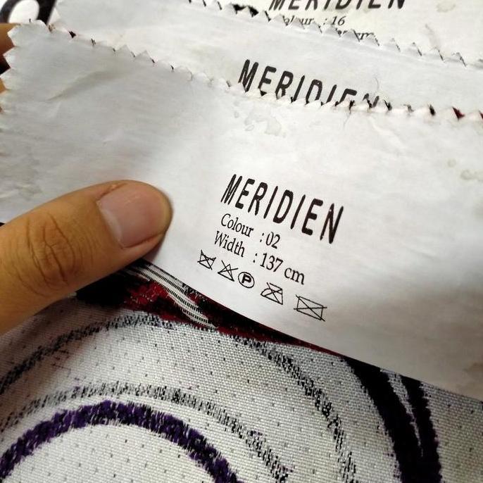 KAIN CORAK MOTIF SPIRAL (SOFA MEUBEL / JOK / KURSI) REGATTA - MERIDIEN