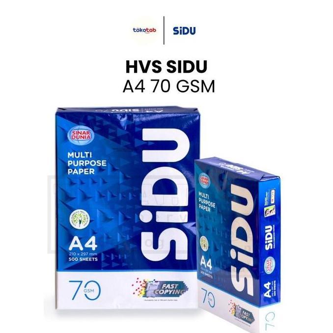 9fawazzikum - Kertas Fotokopi Kertas HVS A4 SIDU 70 Gr Fotocopy Paper