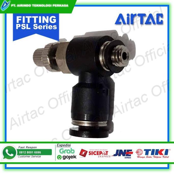 Promo Fitting Airtac Psl603Ad (Hitam)
