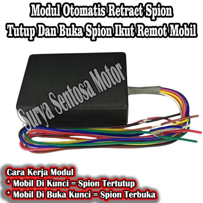 Modul Retract Keylees Buka Tutup Spion Dg Remot Mobil