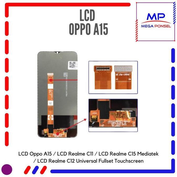 LCD Oppo A15 / LCD Realme C11 / LCD Realme C15 Mediatek / LCD Realme