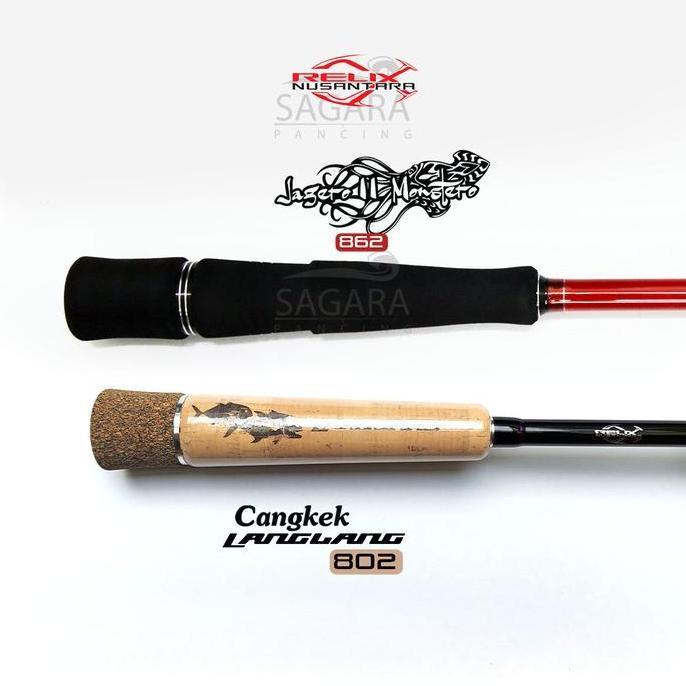 Joran Cangkek Langlang | Cangkek Jagero Monstero Joran Casting Joran Relix Nusantara