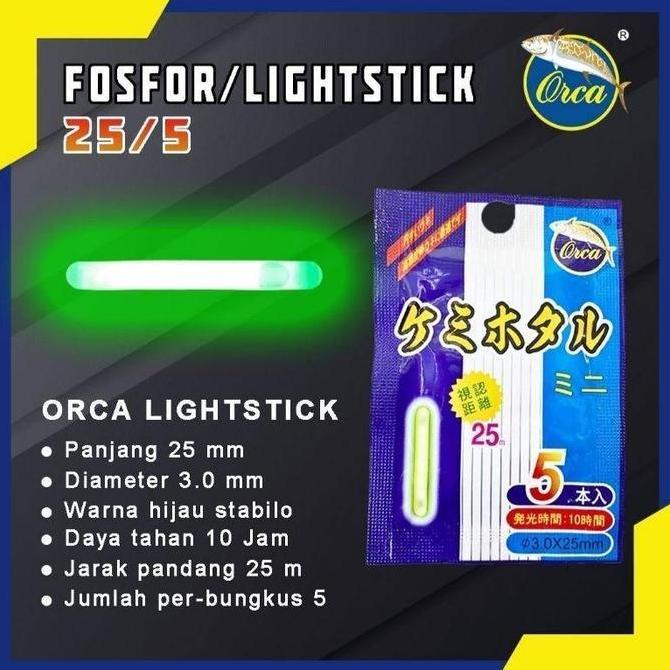 Fosfor Orca Starlite Orca Isi 5pcs 3.0x25MM 1 Dus MP