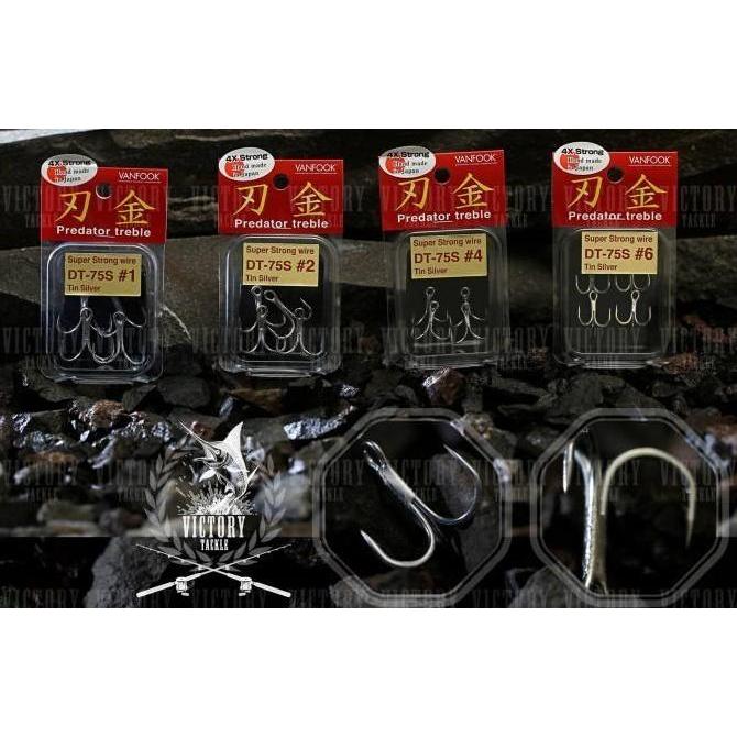 Vanfook Treble Hook 4x Strong