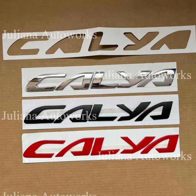 HARGA GROSIR - Emblem Kap Mesin Mobil Innova Calya Sigra Rush Terios Veloz Almaz Ertiga Fortuner Paj