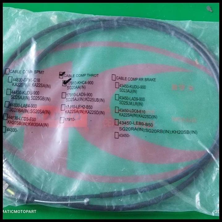 HOT DEAL KABEL GAS KYMCO EASY,EASY JR 