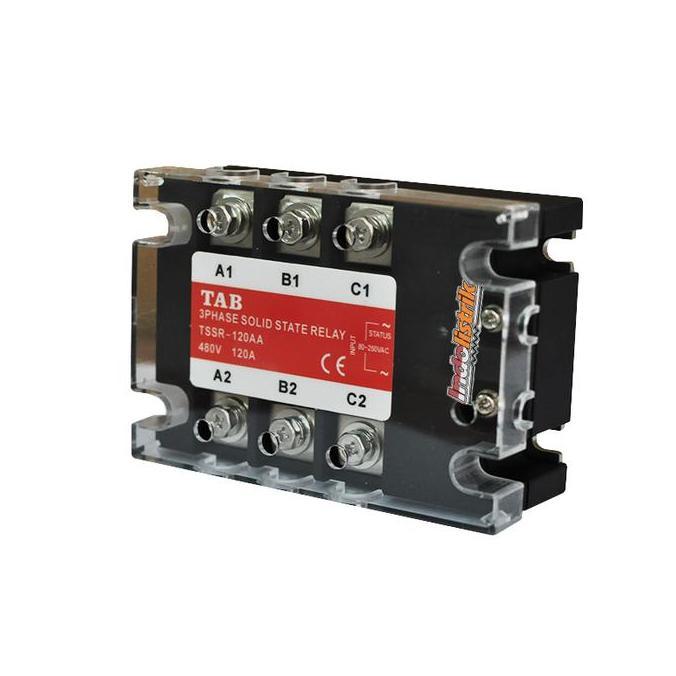 Murah Solid State Relay 3 Phase Ac-Ac 120A Tab - 3 Phase Ac-Ac 120 Ampere