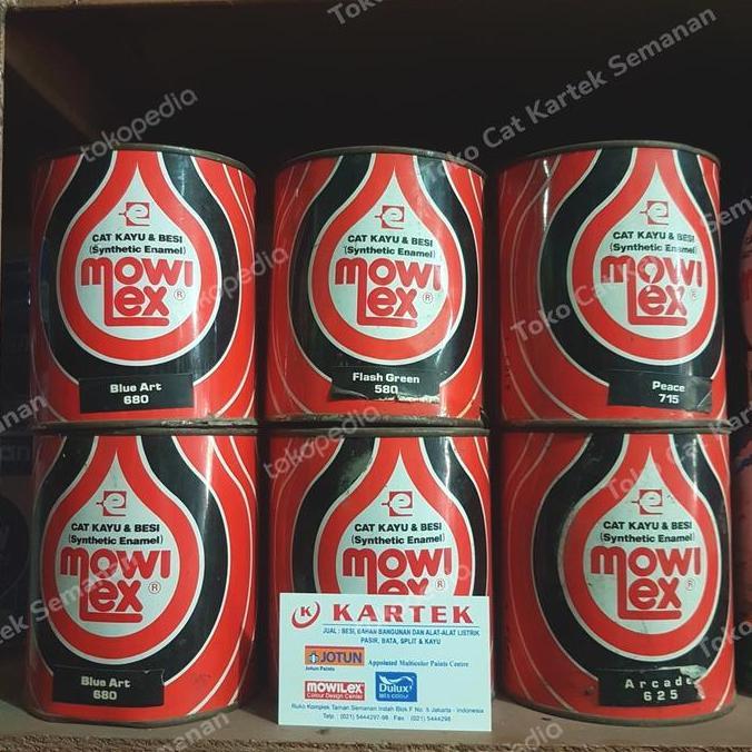 Mowilex Kayu dan Besi Arcade 625 Cat Minyak 1 liter 1liter 1L 1kg