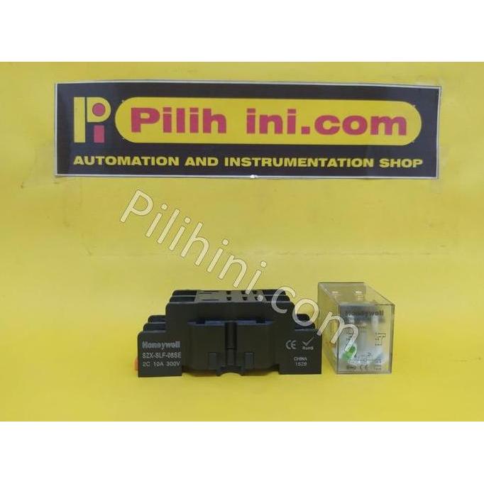 Murah Paket Honeywell Relay Dan Socket Szr-Ly2-S-N1 Dc24V + Szx-Slf-08Se