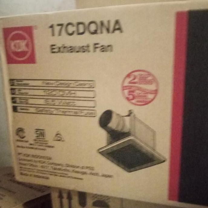 exhaust fan cerobong 17 CDQNA KDK