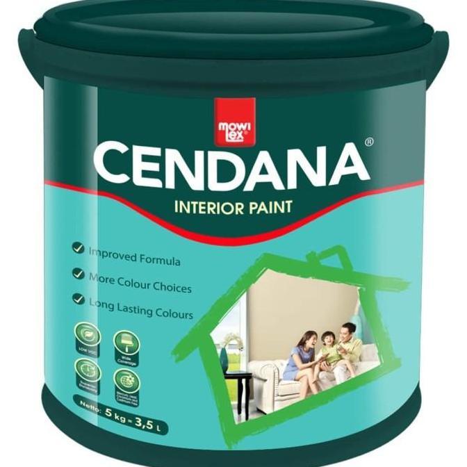 MOWILEX CENDANA CAT INTERIOR PUTIH / WARNA 5KG
