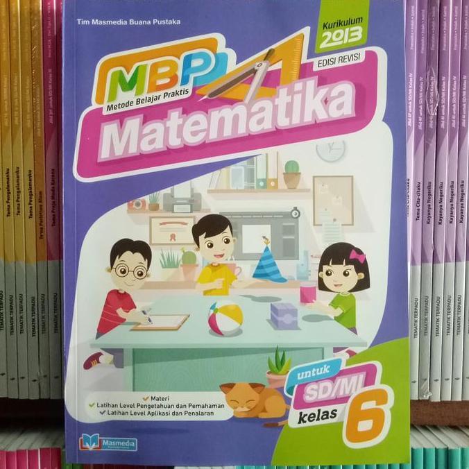 BUKU MBP MATEMATIKA SD/MI KELAS 6 REVISI K13N