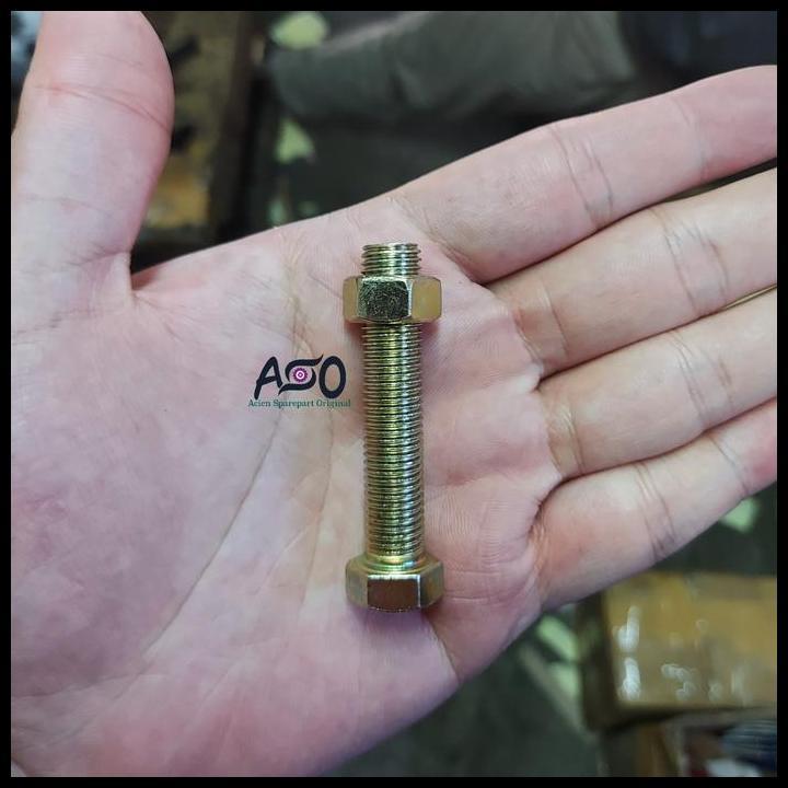 TERLARIS BAUT KEPALA 14 PANJANG 50MM 50 MM 5CM 5 CM !!!!!!