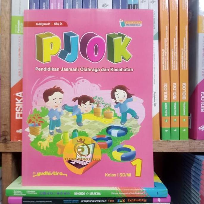 Buku PJOK Kelas 1 SD Yudhistira Kurikulum Merdeka (KURMER) Penjasorkes