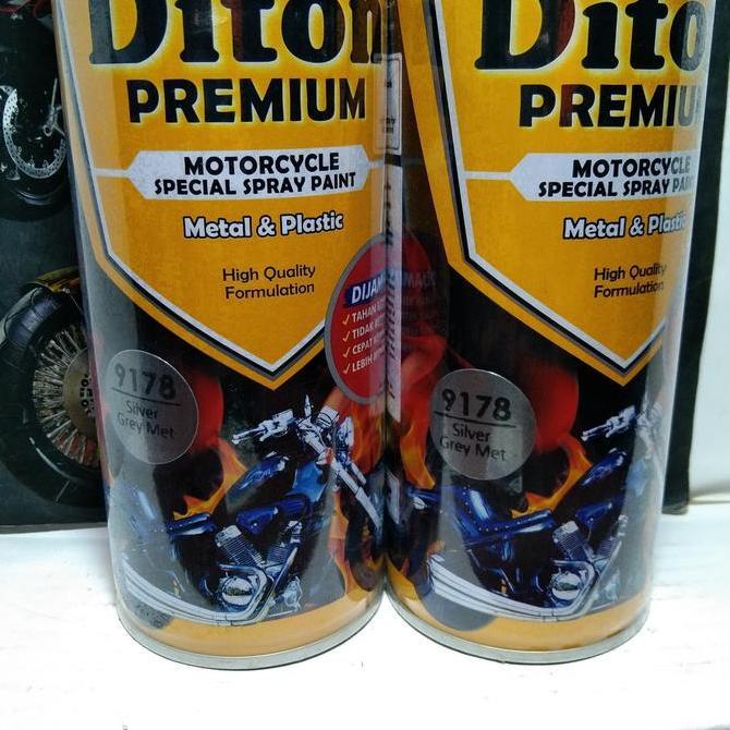 Diton Premium 9178 Silver Grey Met 400cc / Pylox / Cat Semprot