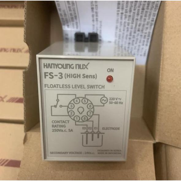 Floatless Level Switch FS-3 Hanyoung
