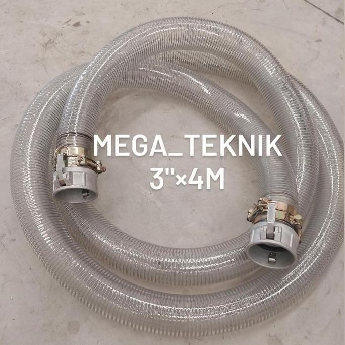 Selang Bongkar BBM 3"4m Set Camelock