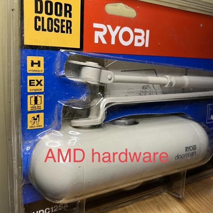 DOOR CLOSER RYOBI HDC12SA ORIGINAL JAPAN PENUTUP PINTU Hidrolik Doorma