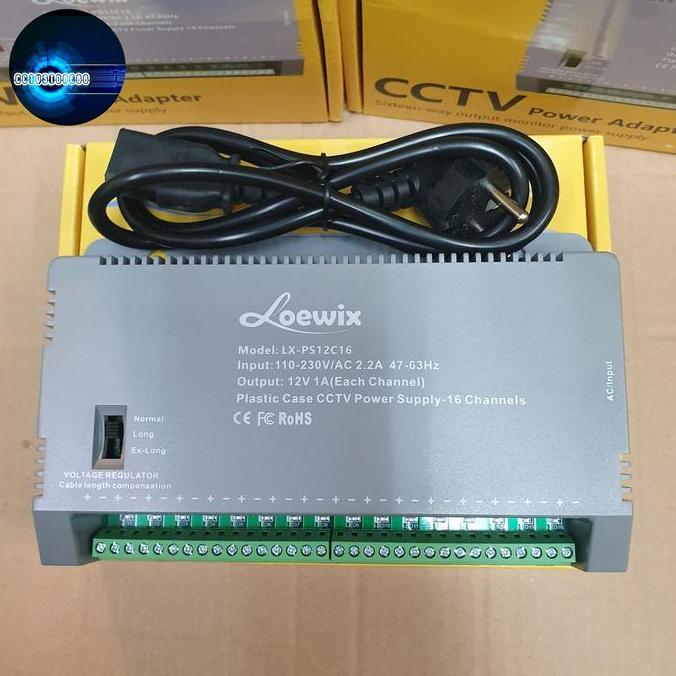 Murah Power Supply Cctv 16 Channel Power Supply 16Ch