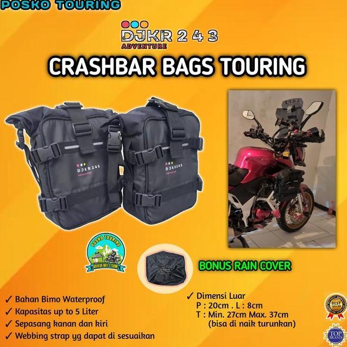 Crashbar Bag Touring Waterproof DJKR243 Adventure