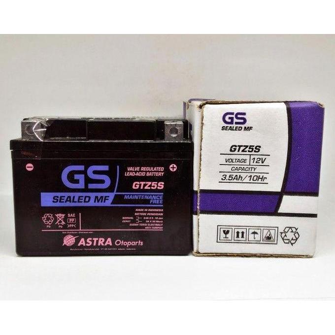 Aki GS Astra GTZ5S Aki GS Astra Aki Kering Motorcycle