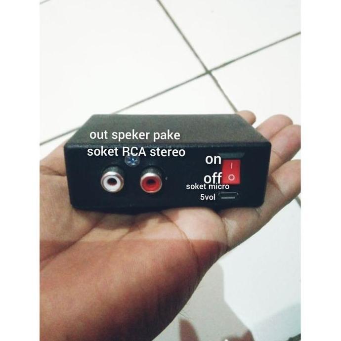 ampli mini 5VOL out speker soket RCA stereo bonus jek input