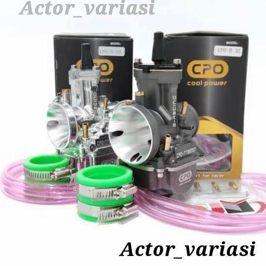 Karburator CPO Black & Chrome Original Karbu CPO , PWK 28 , 30 , 32 ,