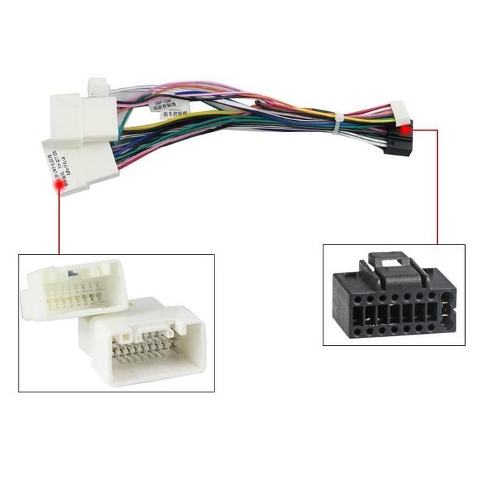 KIMDARY Soket Audio Head Mobil Male Female / Kabel Soket Head Audio Untuk Toyota Avanza Innova Yaris