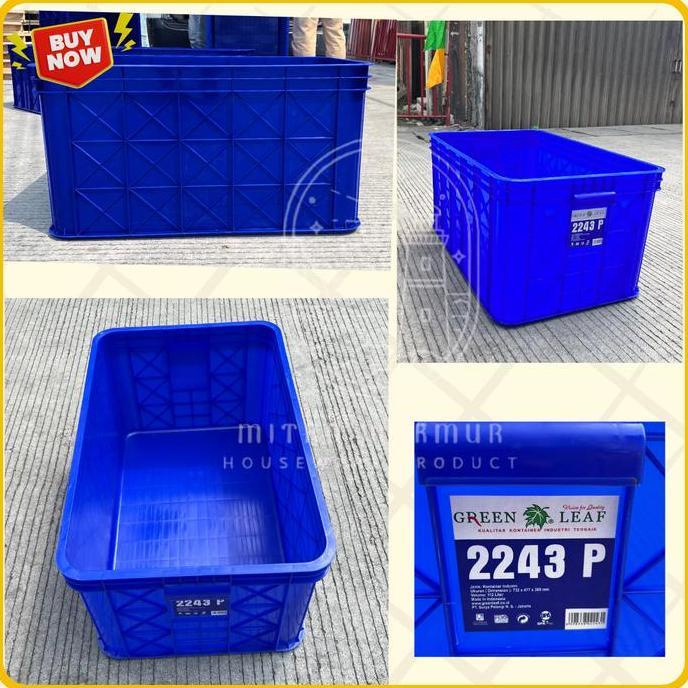 Murah Green Leaf - Kontainer Industri 2243 P Container Box Rapat Bak Industri Bak Tahu Kode 2243 P G