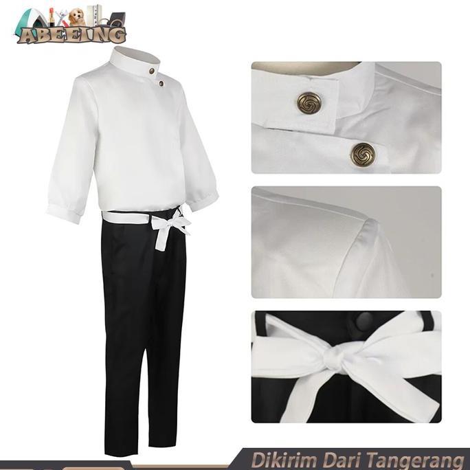 SYAUBAN Full Set Jaket Yuta Okkotsu Dan Celana Cosplay Anime Jujutsu Kaisen