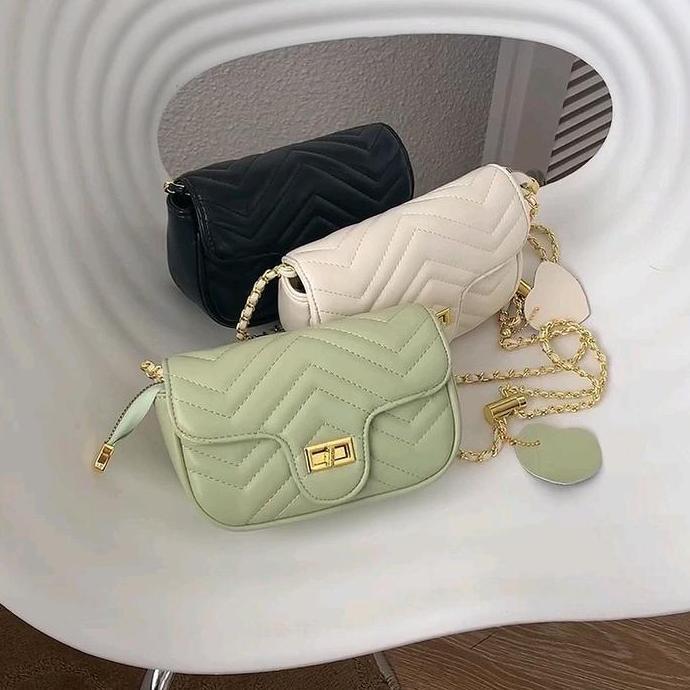 PREMIUM Tas Slempang Kulit wanita Tas Hp Cewek Mini Sling Bag JS2 8542 PREMIUM