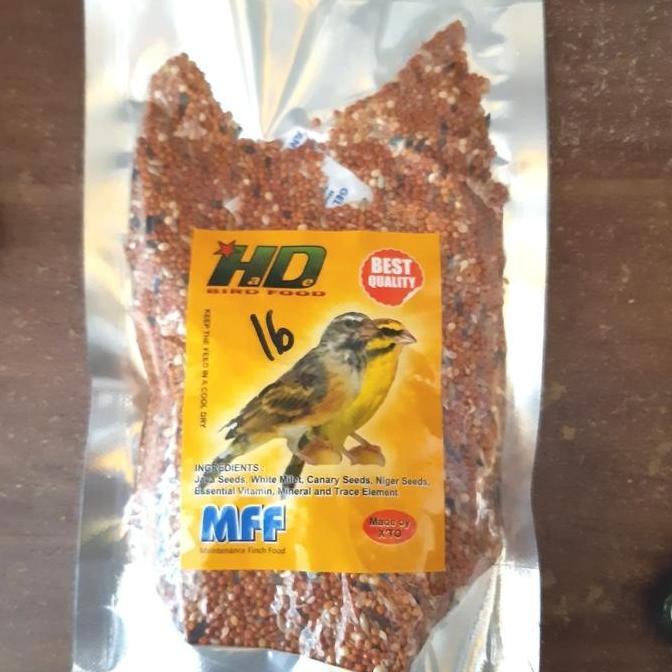 Dbutsu- Pakan Burung Hd Blackthroat Black Throat Finch Mff
