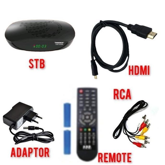 Stb Dvb Set Top Box Tv Digital Tanaka T2 New