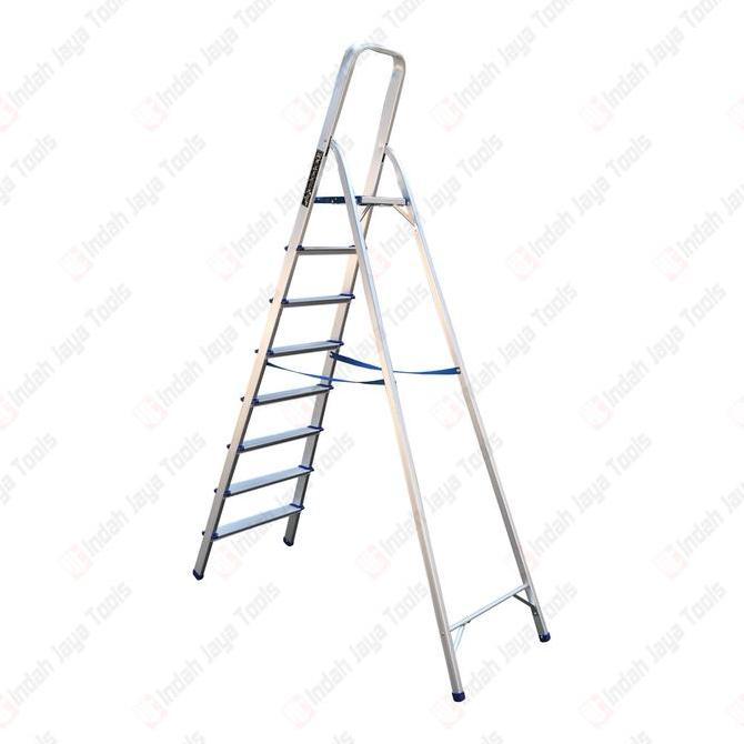 Promo Mollar Tangga Alumunium 8S 8 Step - Tangga Lipat Rumah Aluminium Household Ladder