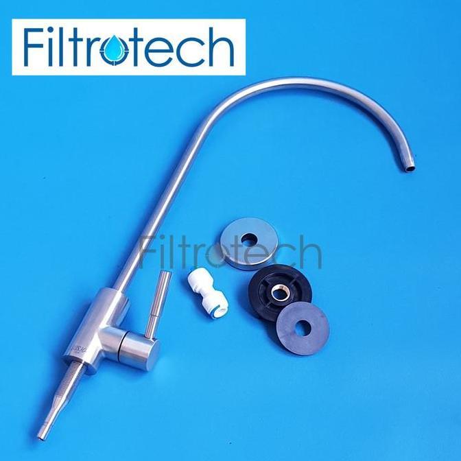 Lansungkirim- Faucet Filter Ro Kran Angsa Stainless Sus 304 Premium Kran Ro