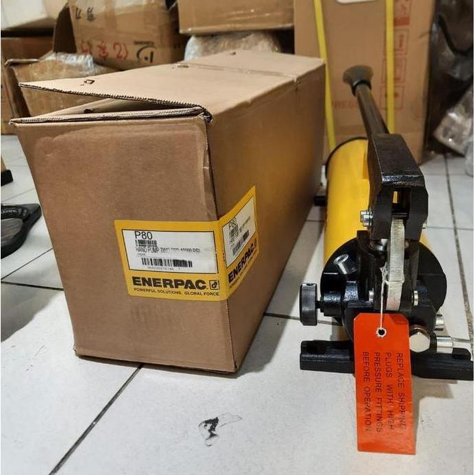 P80 ENERPAC ORIGINAL TWO SPEED, ULTIMA STEEL HYDRAULIC HAND PUMP
