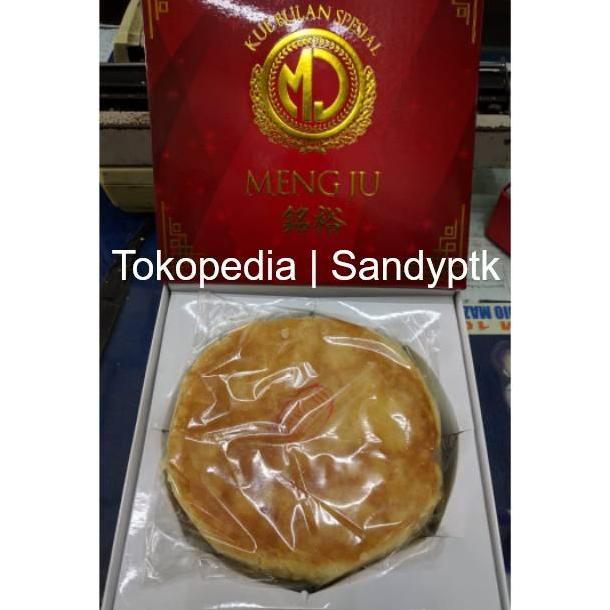 1 pcs Kue Bulan Meng Ju Mengju La Pia Tong Chiu Gwee Guek Pia Nyiek Piang Moon Cake Pontianak ARG