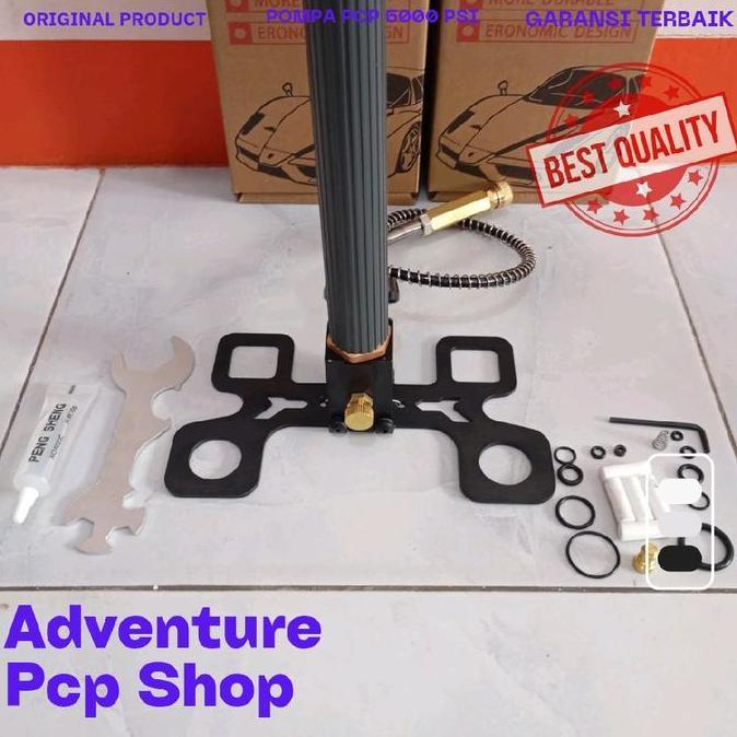 Supotsu- Pompa Pcp Sniper 4 Stage 6000 Psi | Pompa Pcp Sniper Kaki Lipat | Pompa Pcp Murah | Pompa P