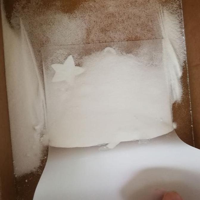 Bigbox- Tpu Hot Melt Adhesive Powder Sablon Dtf / Bubuk Transfer Pet Film 1 Kg