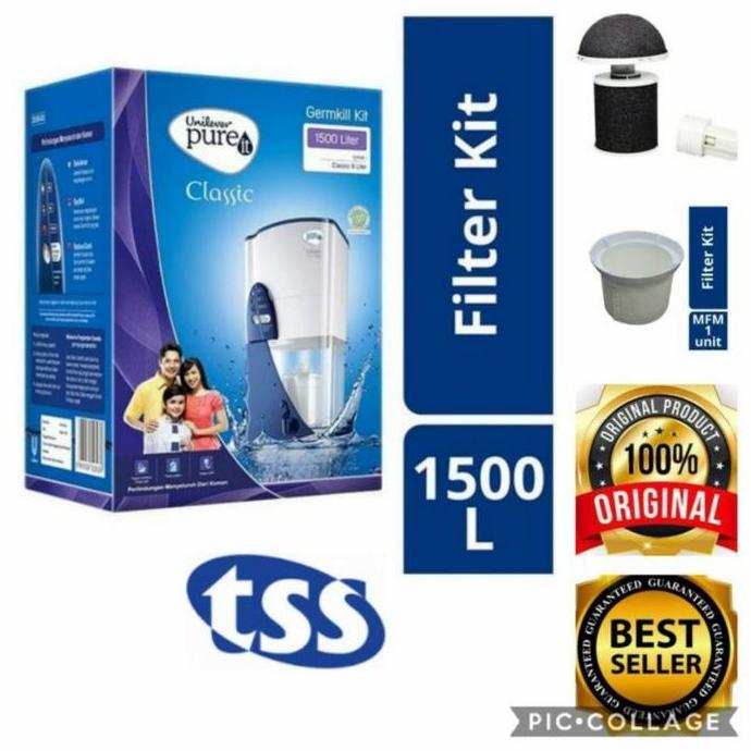 Lansungkirim- Paket Germkill 1500 Filter Unilever Pure It