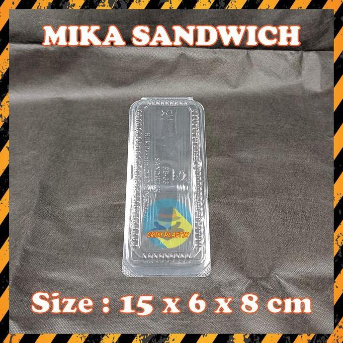 Mika Sandwich Segitiga | Mika Sando Buah | Mika Sandwich Buah
