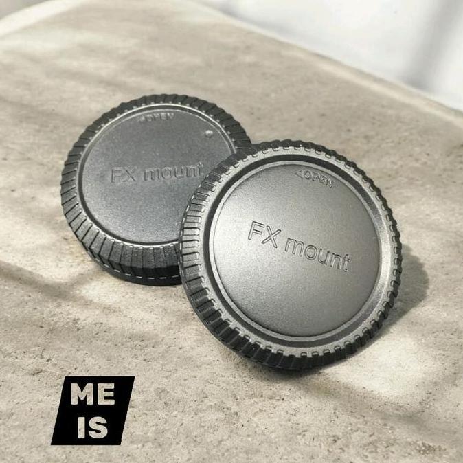 1 Set Rear Cap Fujifilm Mirrorless Tutup Body & Lensa Belakang