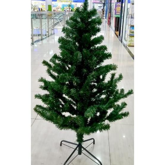 Pohon natal jarum hijau premium 180 cm 2 meter dekorasi ornamen natal